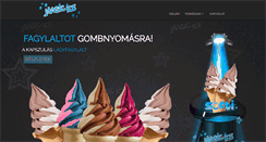 Desktop Screenshot of magicice.hu